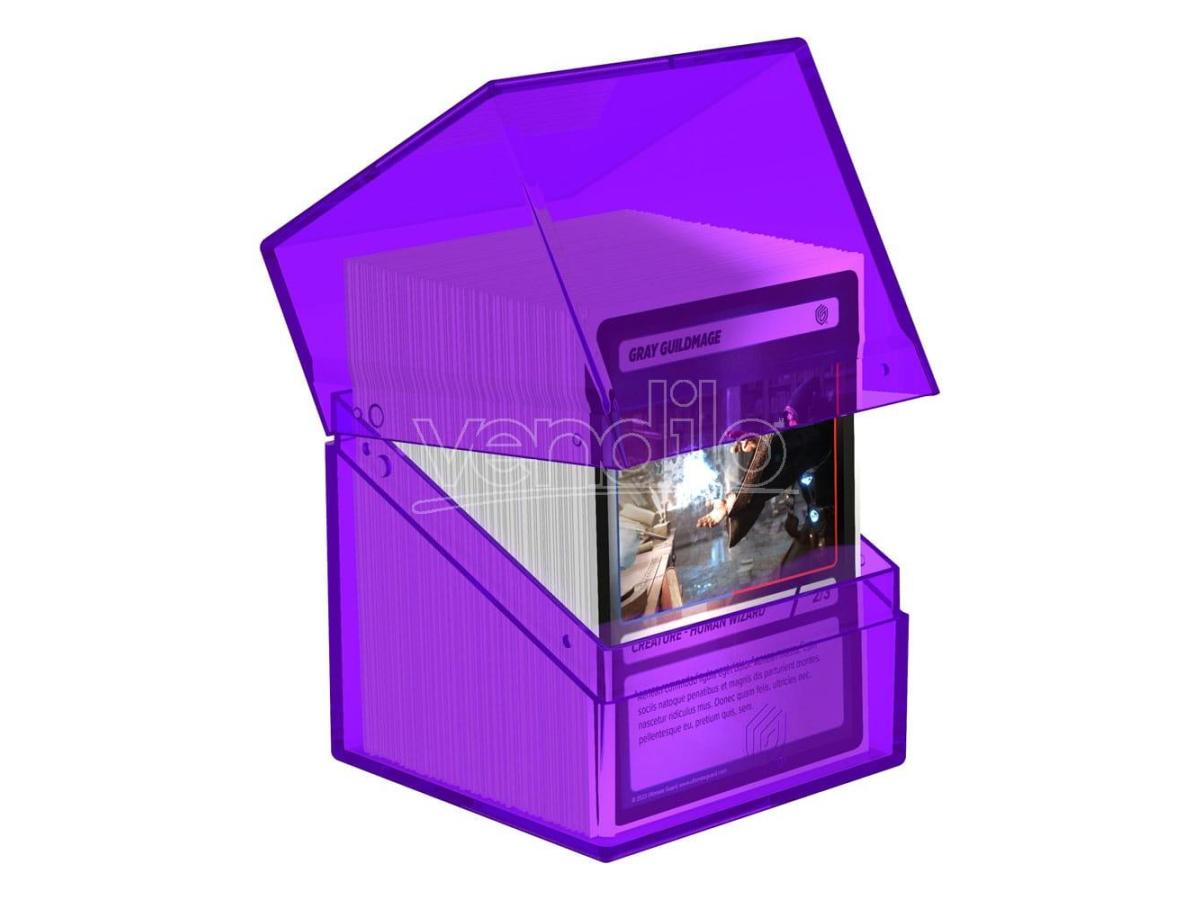 Deck Box - Ultimate Guard 100+ Clear - Amethyst